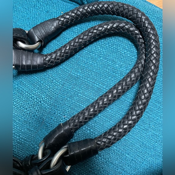 Cole Haan Vintage Baguette Black Leather Shoulder Bag - Picture 5 of 9